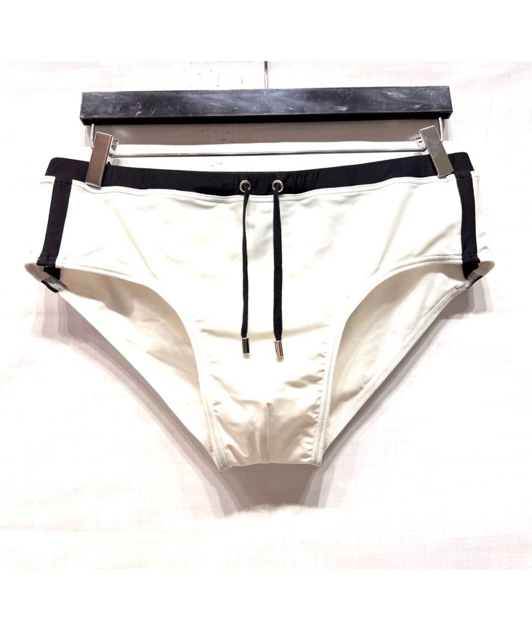 BALMAIN Белые полиамидовые плавки, фото 8