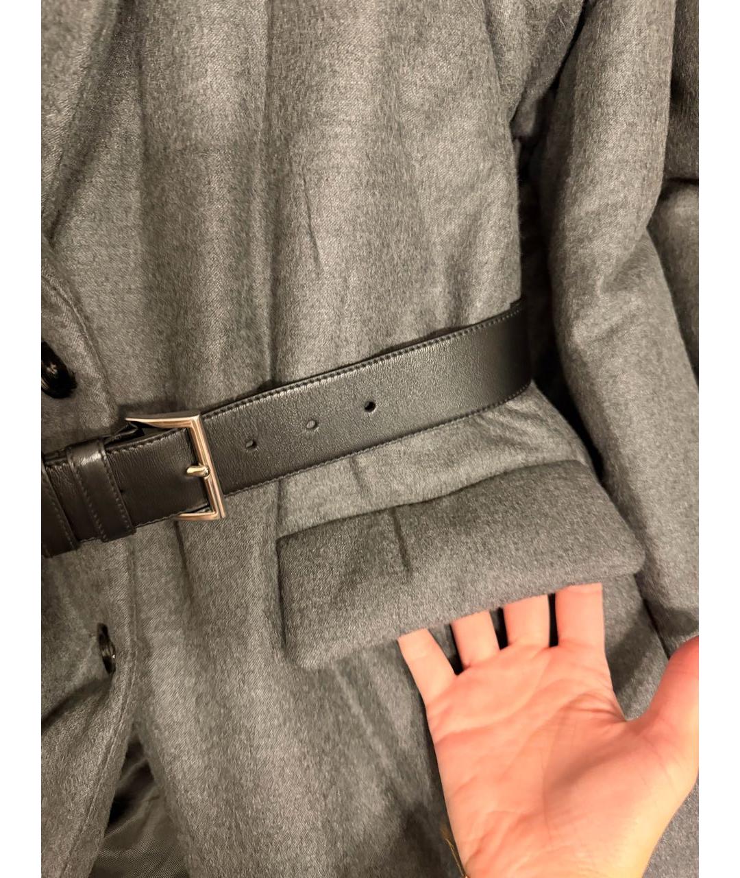 PRADA Серое пальто, фото 7