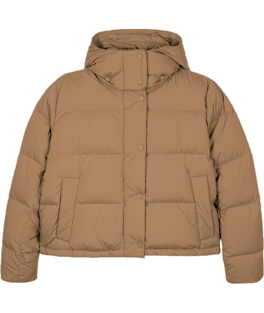 Lululemon Коричневая полиамидовая куртка, фото 1