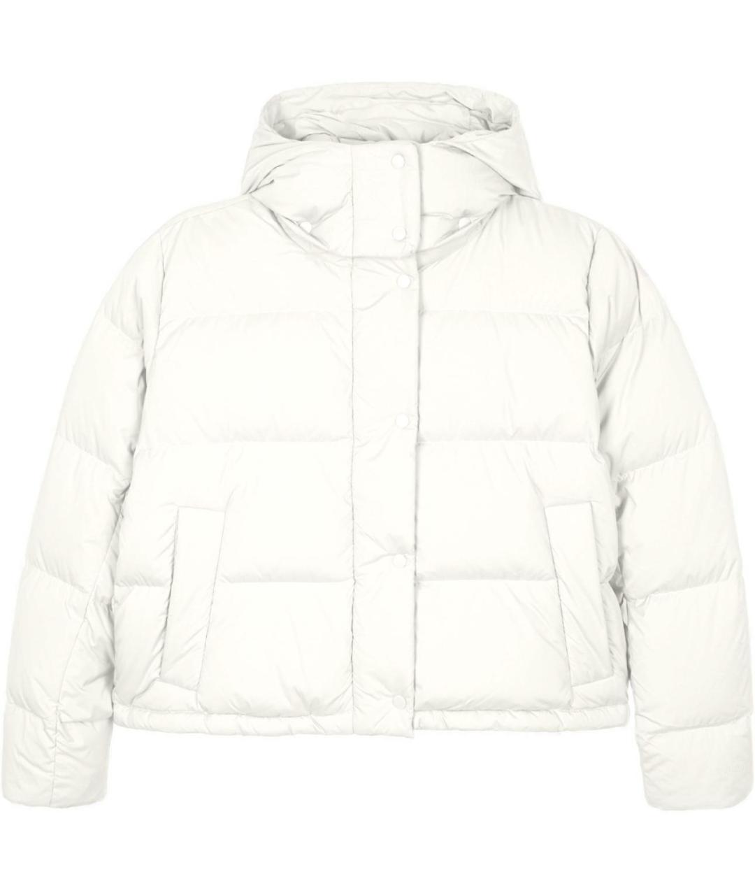 Lululemon Белая полиамидовая куртка, фото 1