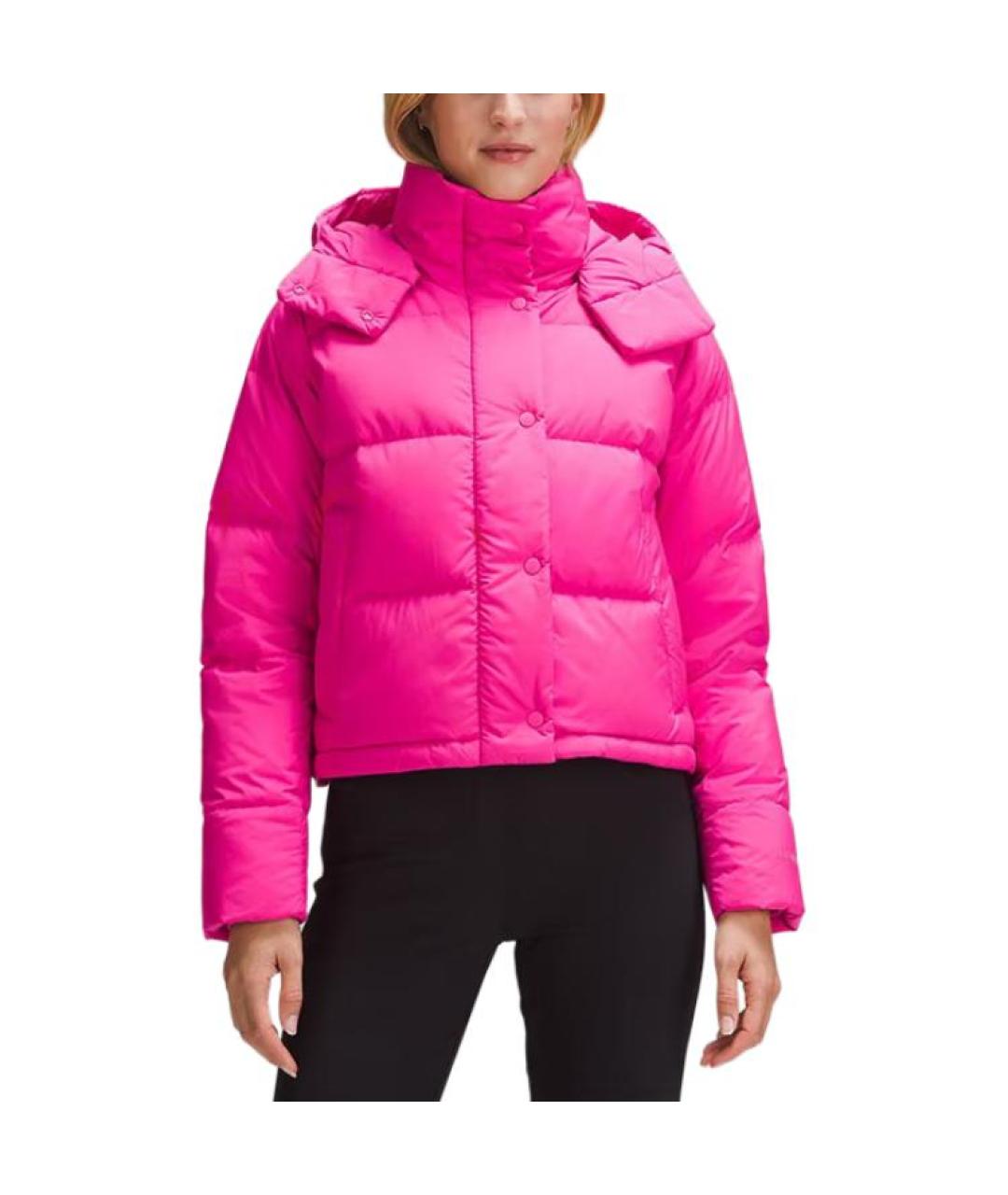 Lululemon Розовая полиамидовая куртка, фото 3