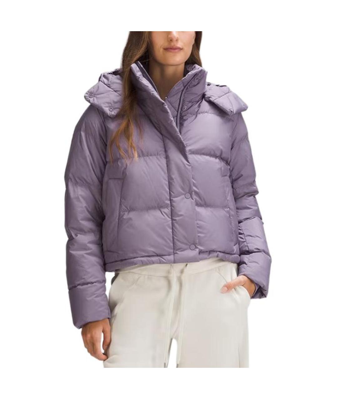 Lululemon Фиолетовая полиамидовая куртка, фото 3