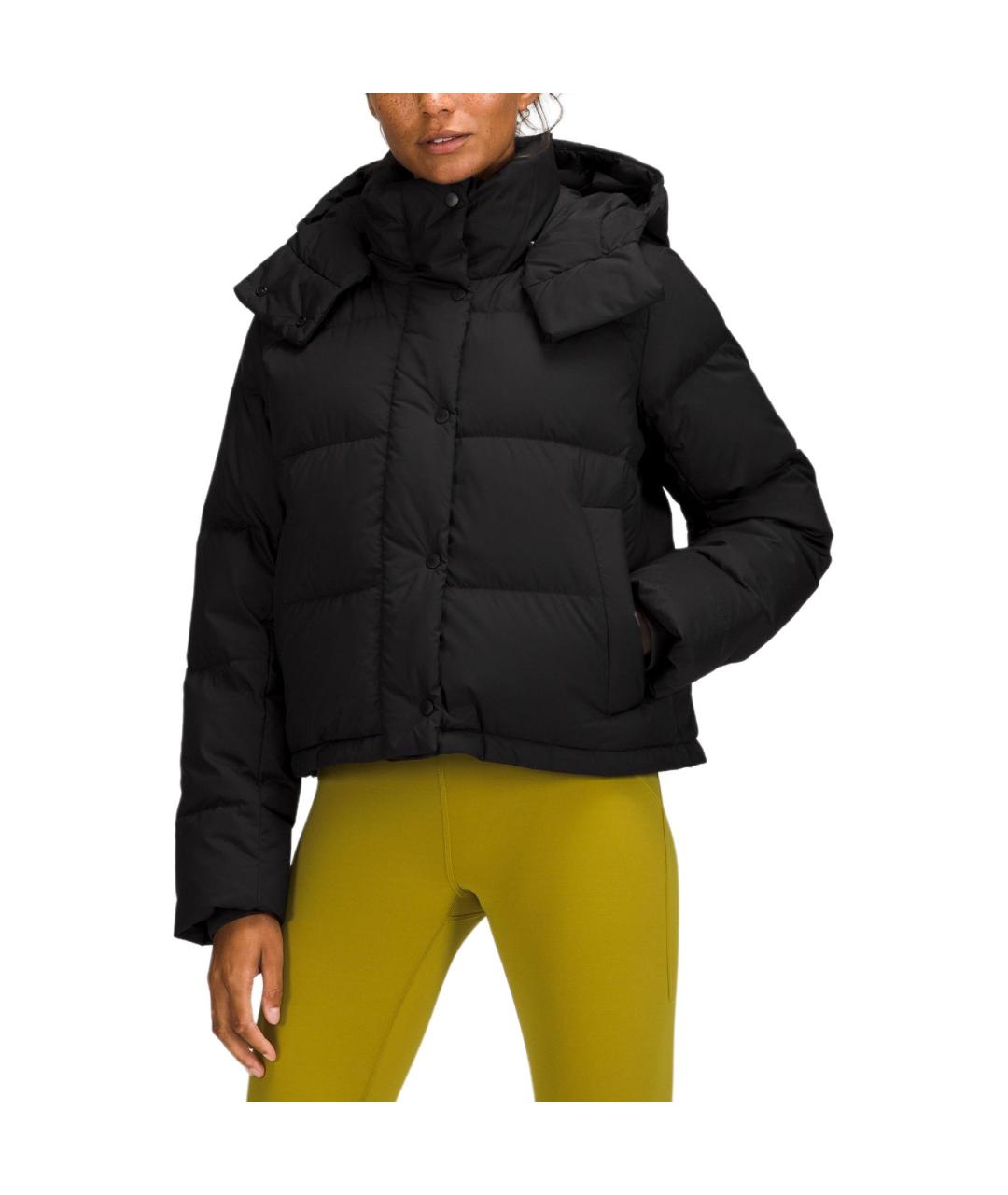 Lululemon Черный пуховик, фото 3