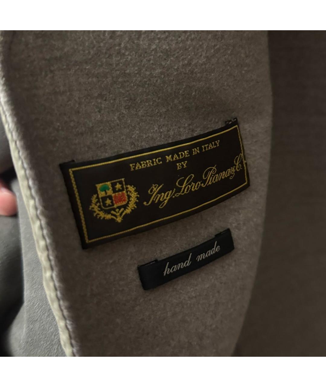 MANZONI 24 Антрацитовый кашемировый жилет, фото 3