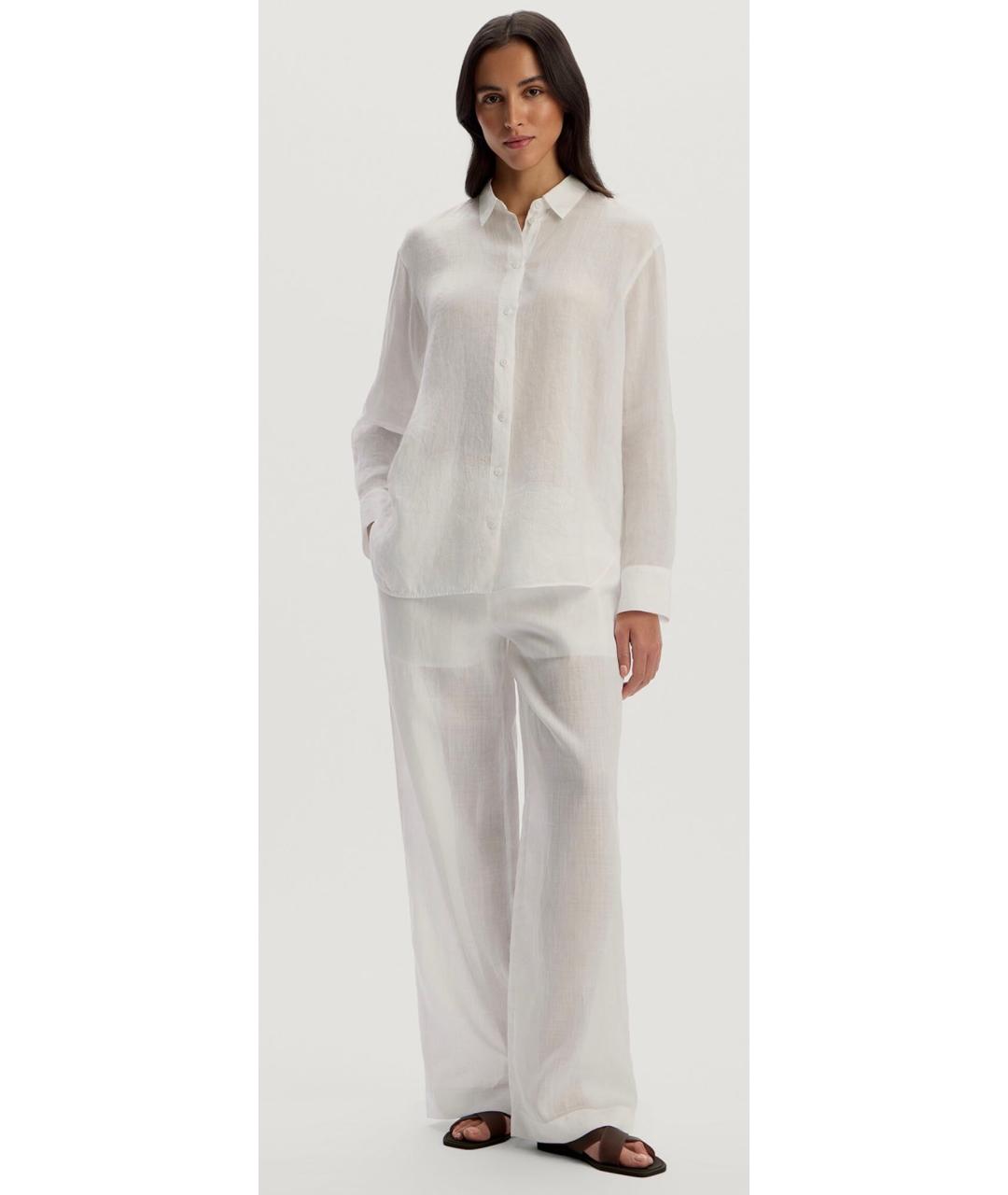 12 STOREEZ Белый костюм с брюками, фото 2