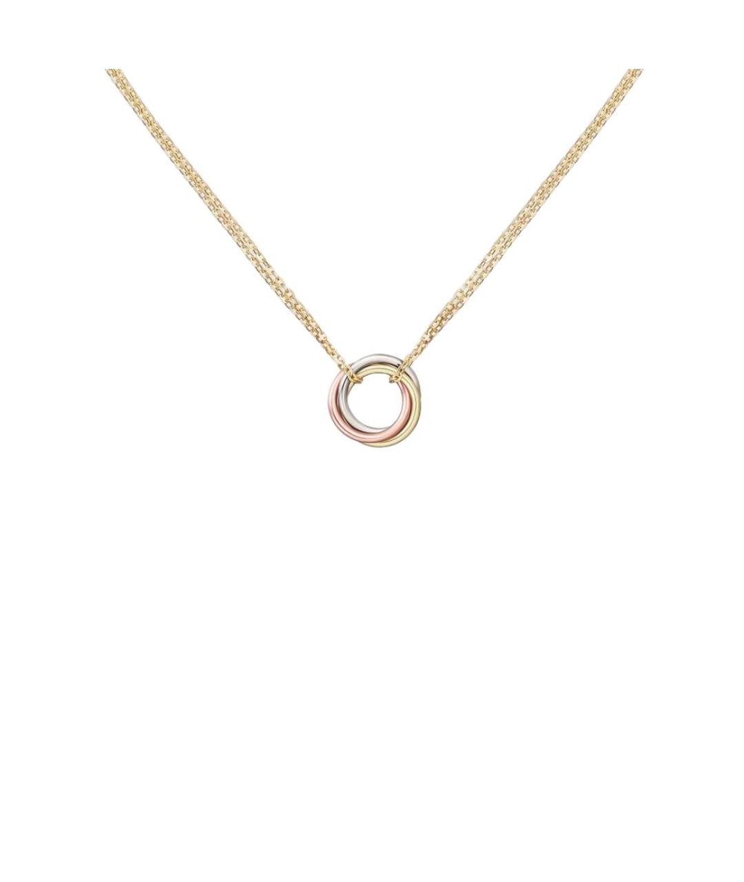 CARTIER Золотое колье из желтого золота, фото 1