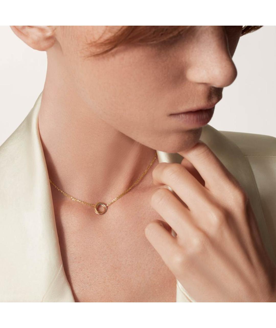 CARTIER Золотое колье из желтого золота, фото 4