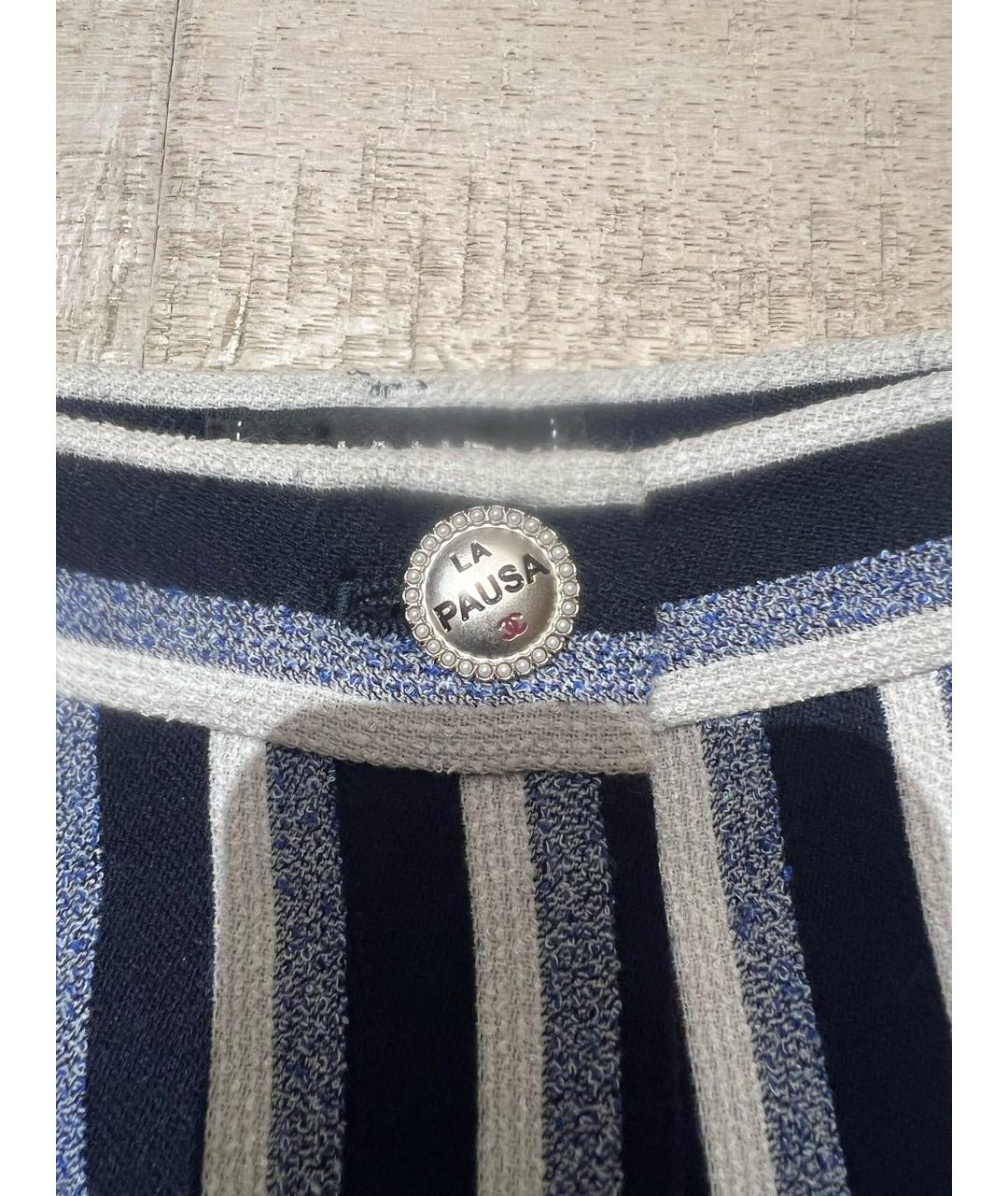 CHANEL Шерстяные прямые брюки, фото 3