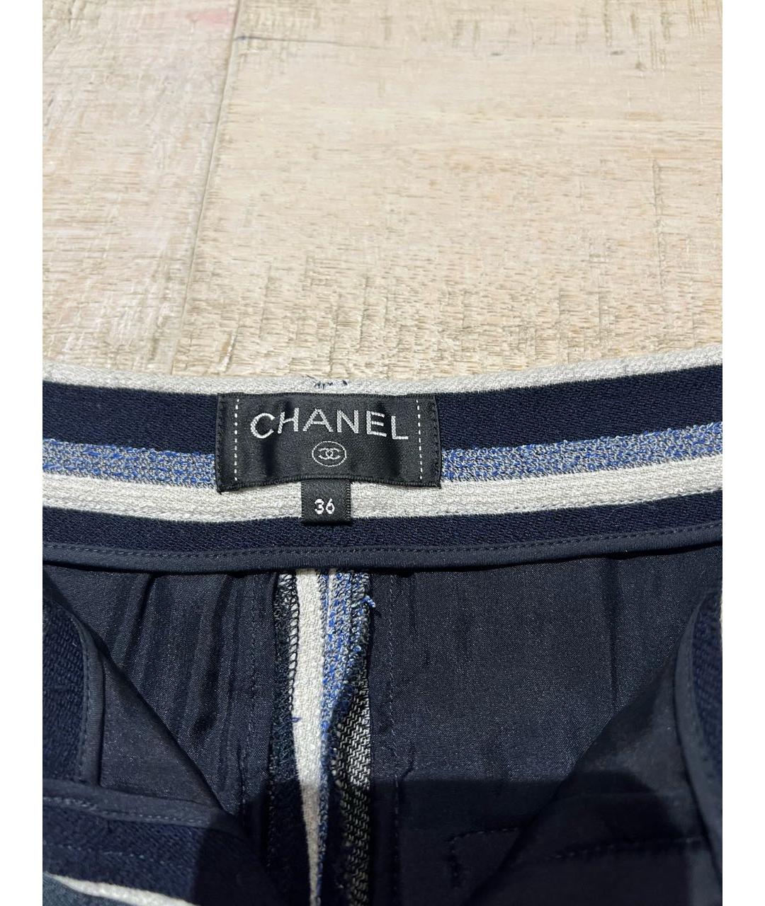 CHANEL Шерстяные прямые брюки, фото 4