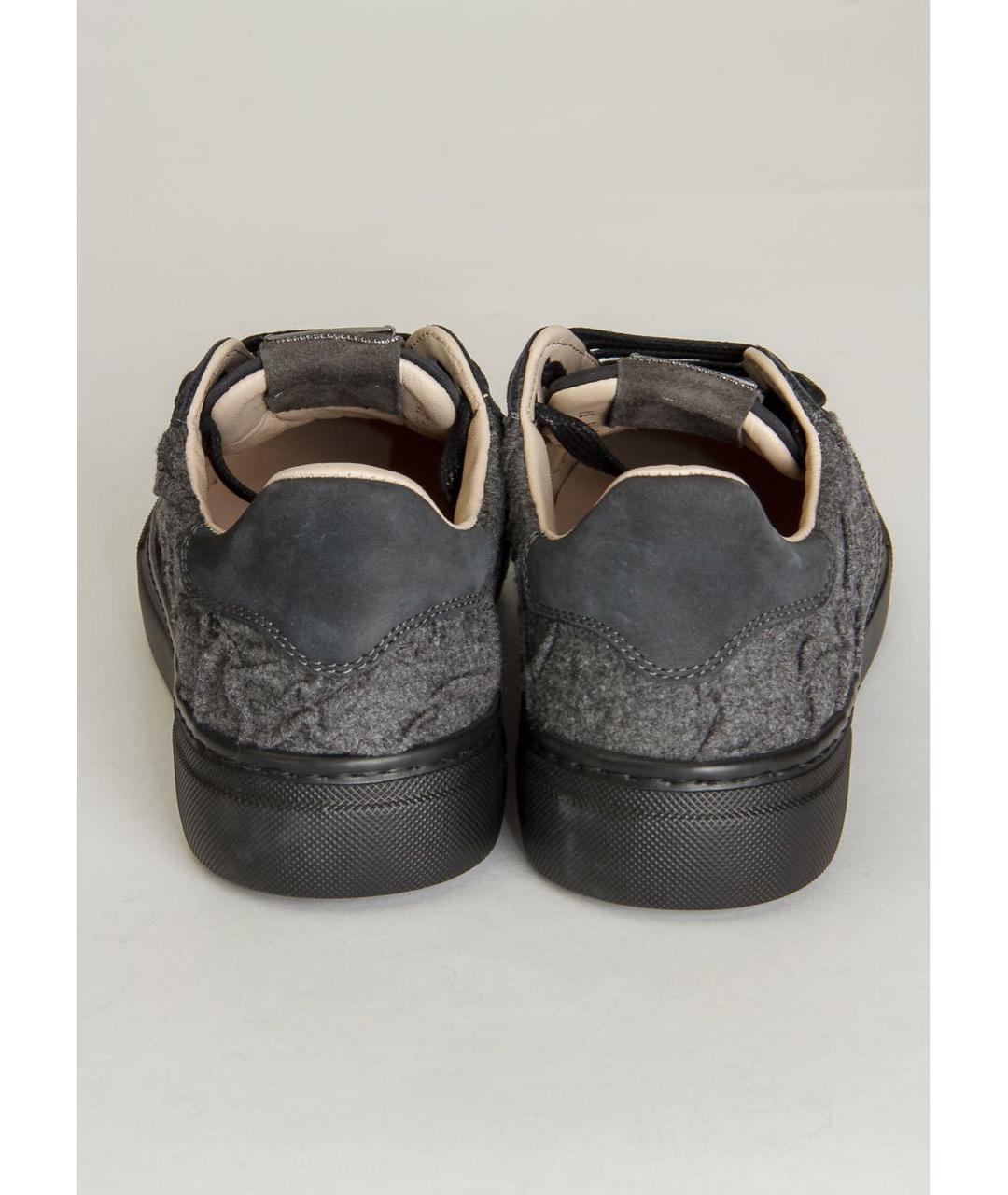 FABIANA FILIPPI Антрацитовые кеды, фото 5