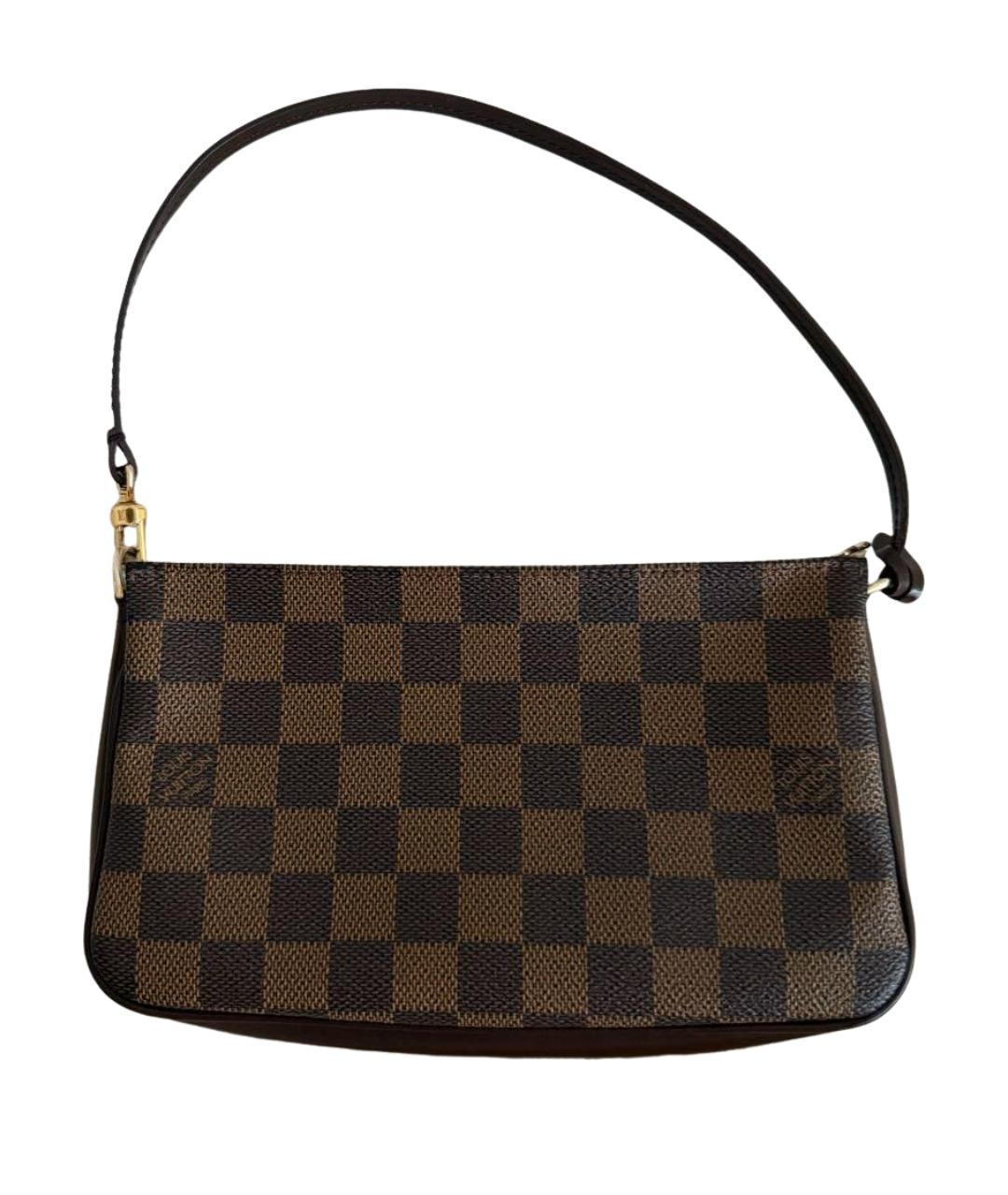 LOUIS VUITTON Коричневая сумка с короткими ручками, фото 1