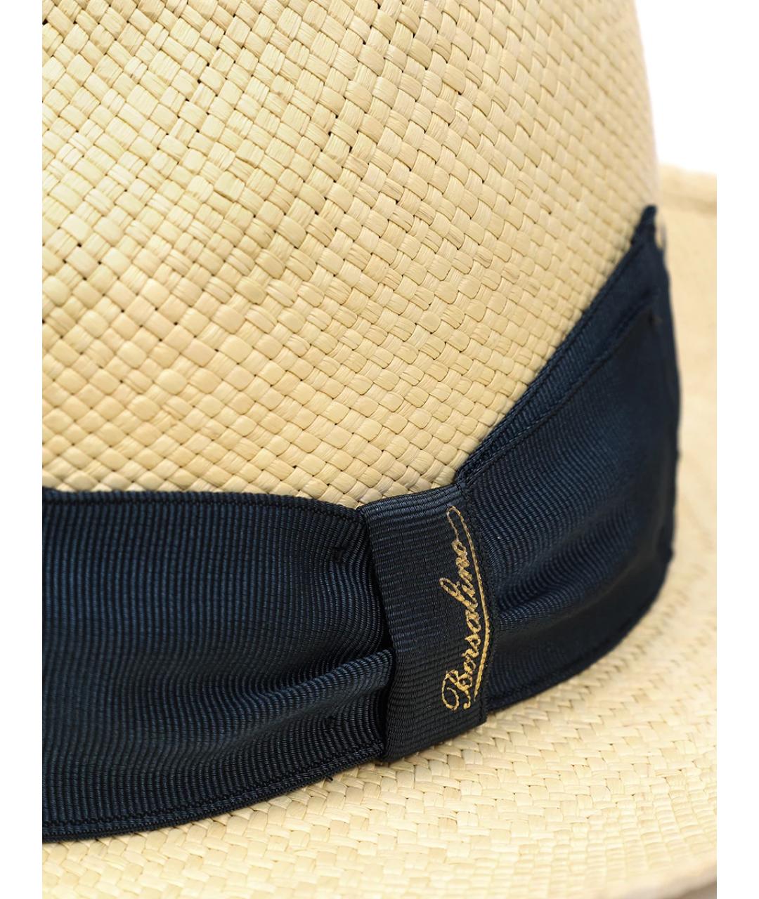 BORSALINO Бежевая шляпа, фото 3