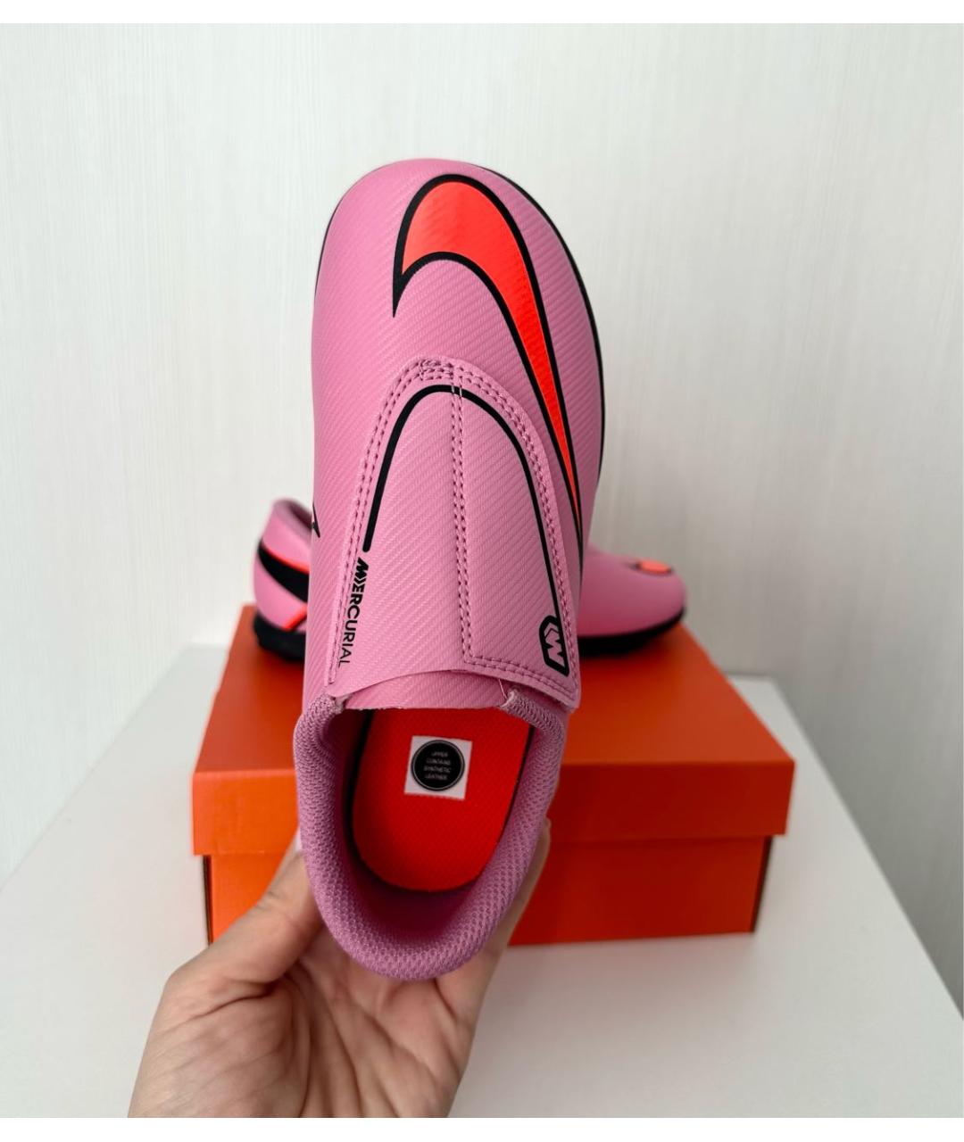 NIKE Розовые кеды, фото 5