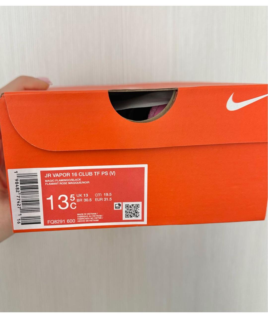 NIKE Розовые кеды, фото 7