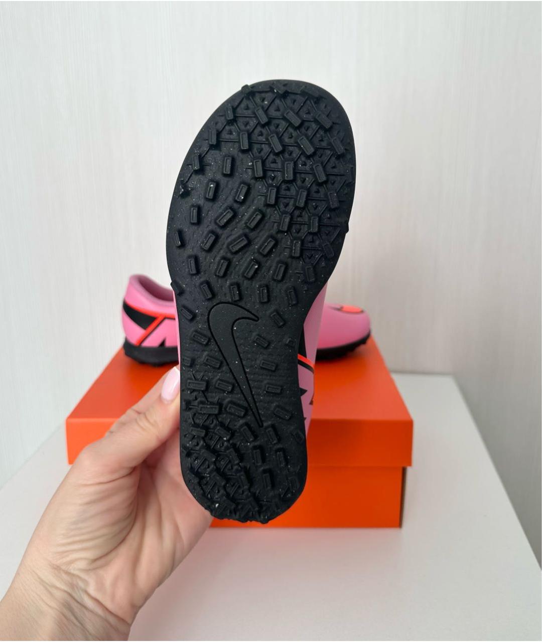 NIKE Розовые кеды, фото 3