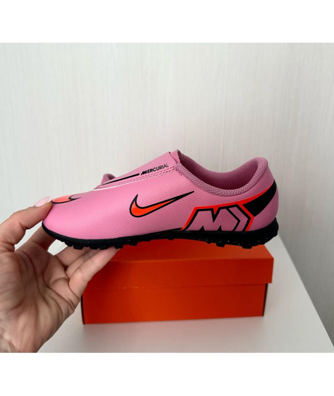 NIKE Розовые кеды, фото 6