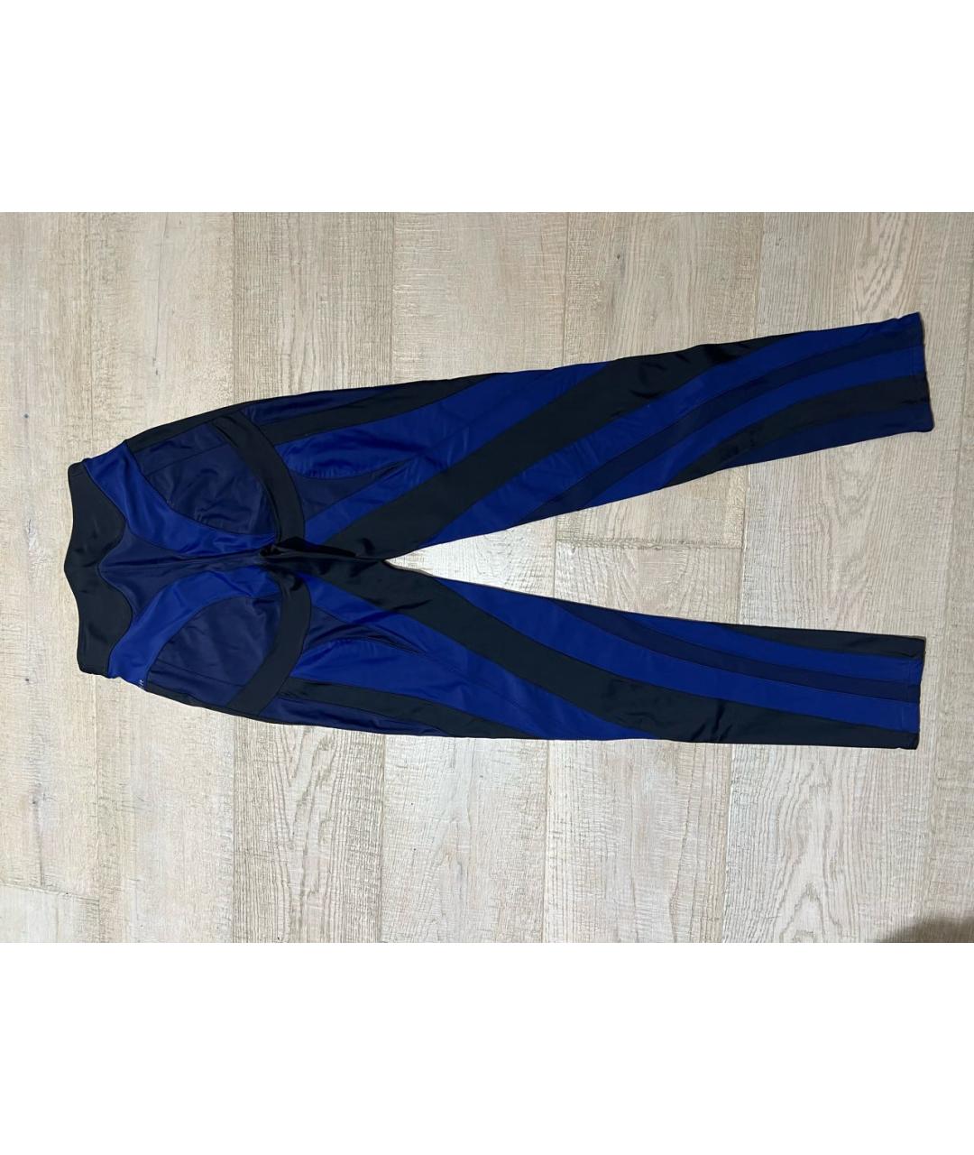 MUGLER Синие леггинсы и велосипедки, фото 2