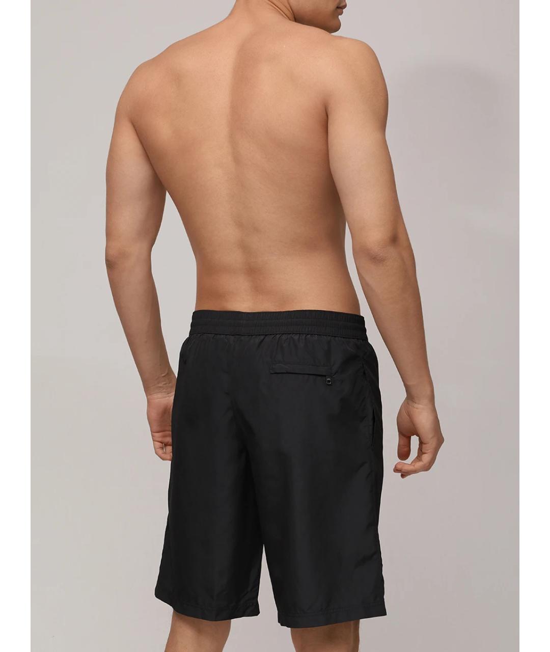 DOLCE&GABBANA Черные полиамидовые шорты, фото 3