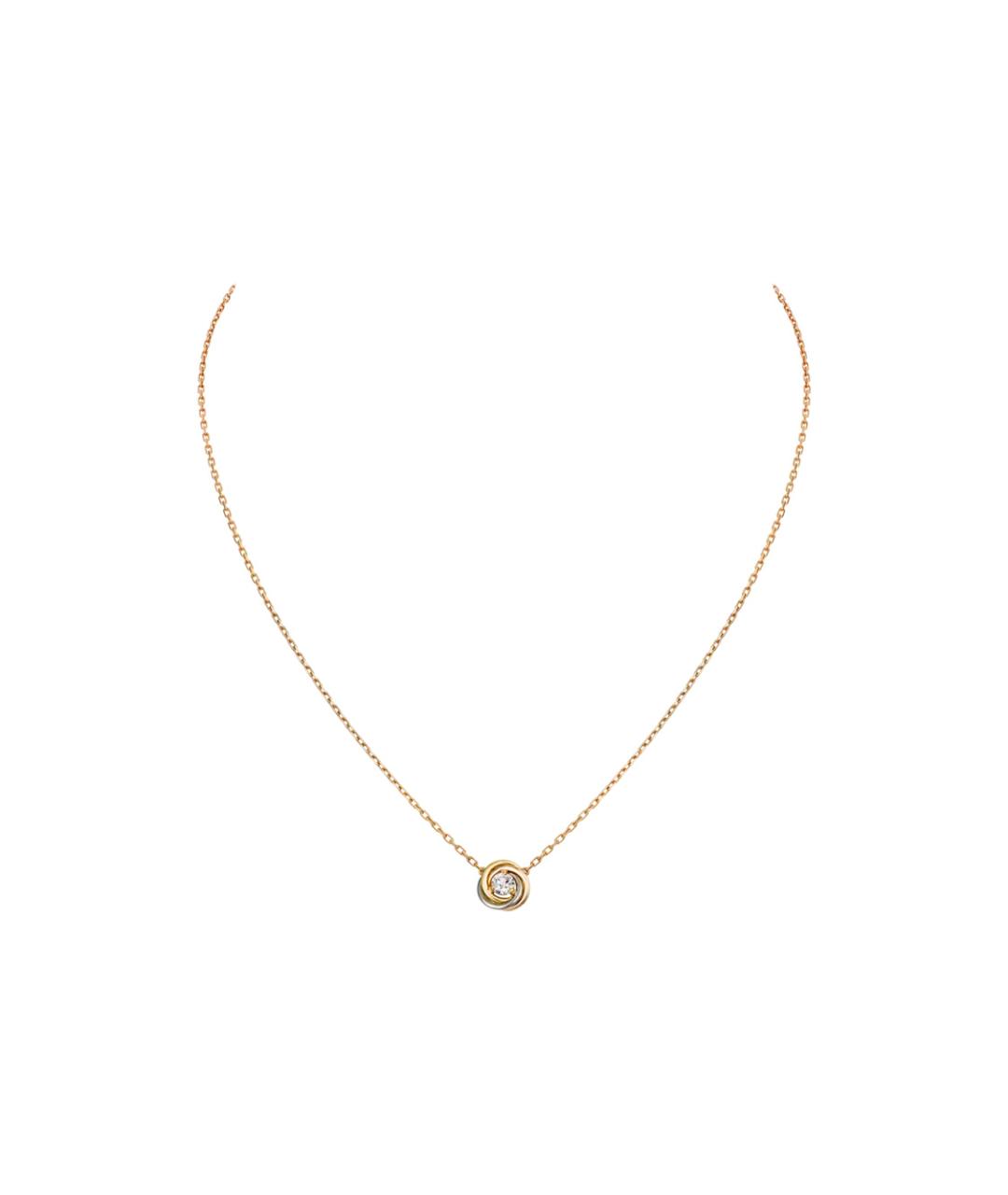 CARTIER Золотое колье из желтого золота, фото 2