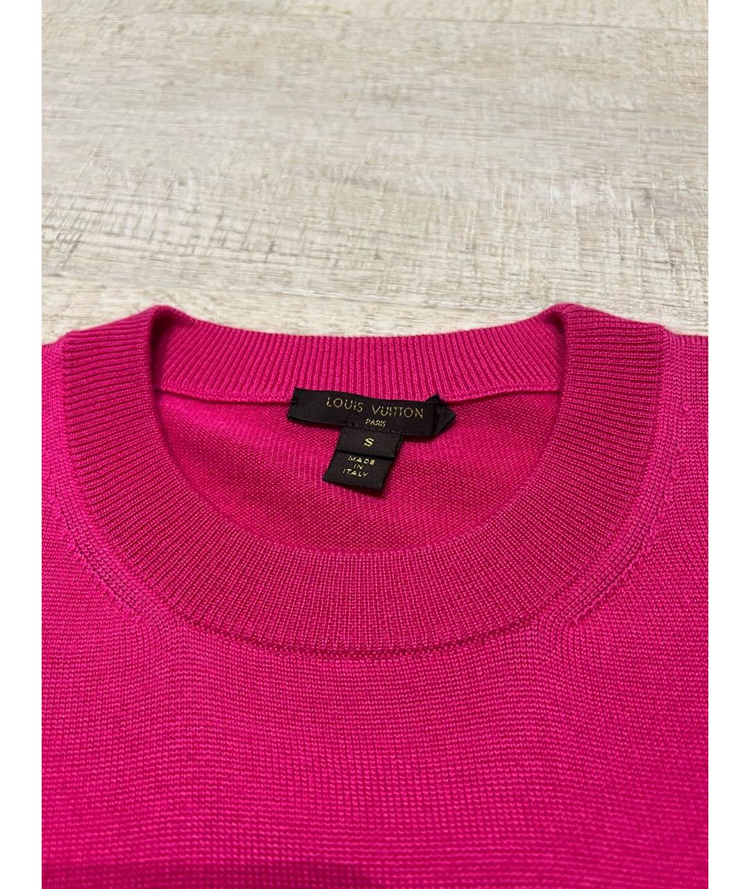 LOUIS VUITTON Фуксия джемпер / свитер, фото 2