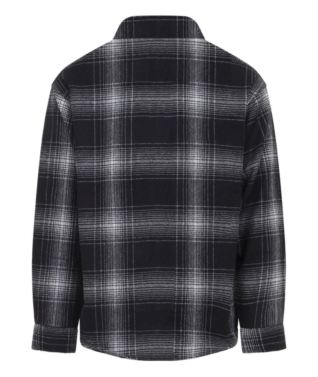 CARHARTT WIP Черная шерстяная кэжуал рубашка, фото 2