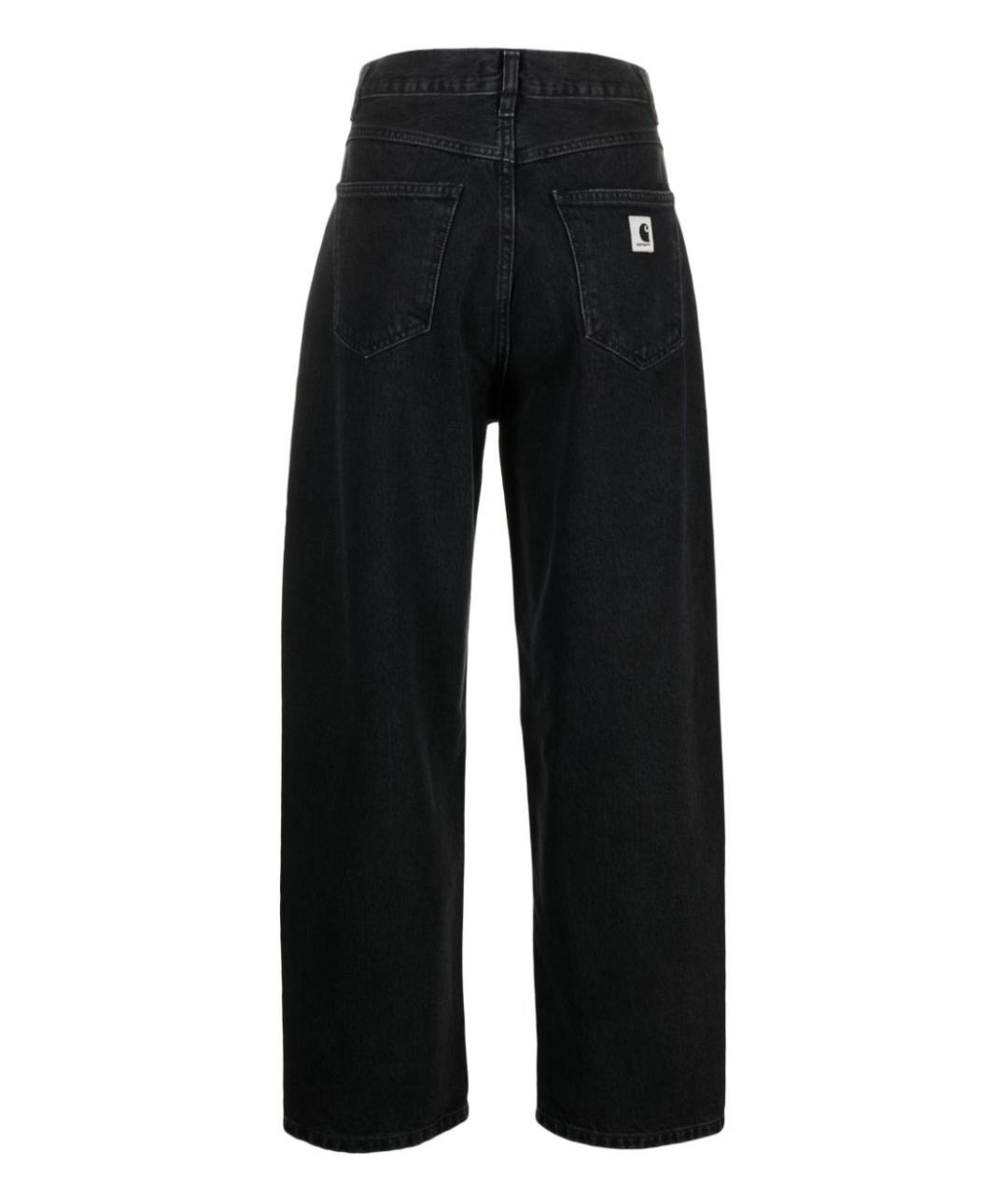 CARHARTT WIP Черные хлопковые прямые джинсы, фото 2