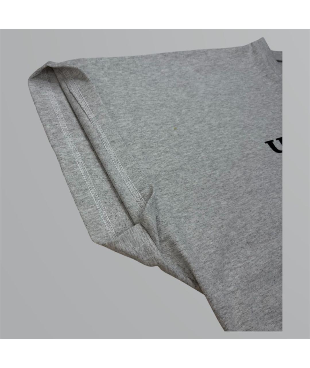 YEEZY Серая хлопковая футболка, фото 4