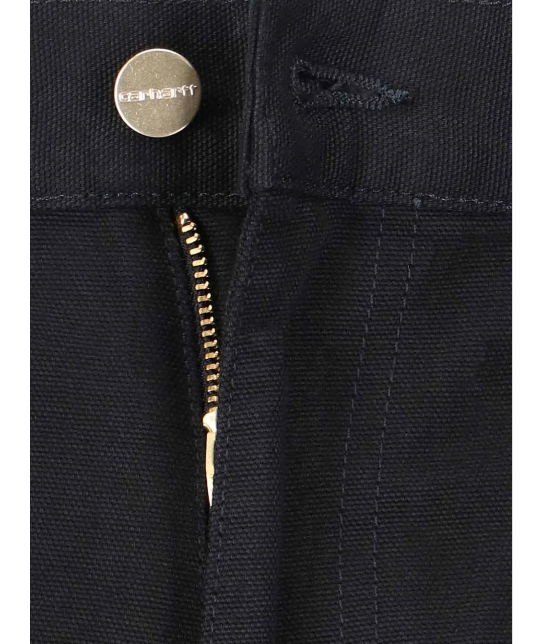 CARHARTT WIP Черные хлопковые повседневные брюки, фото 3