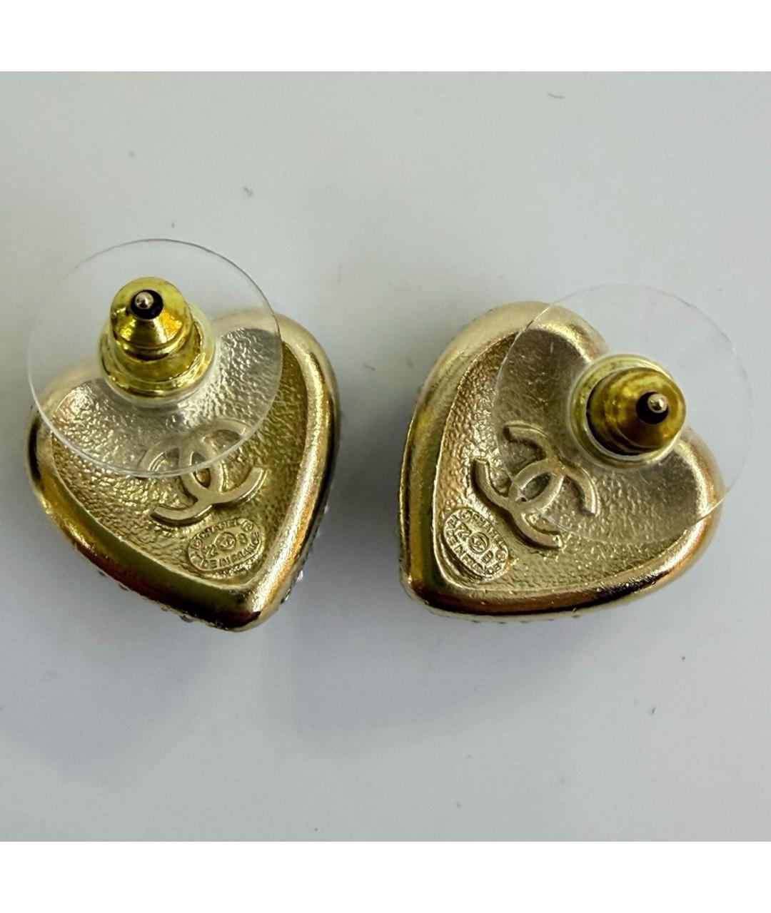 CHANEL Черные деревянные серьги, фото 4