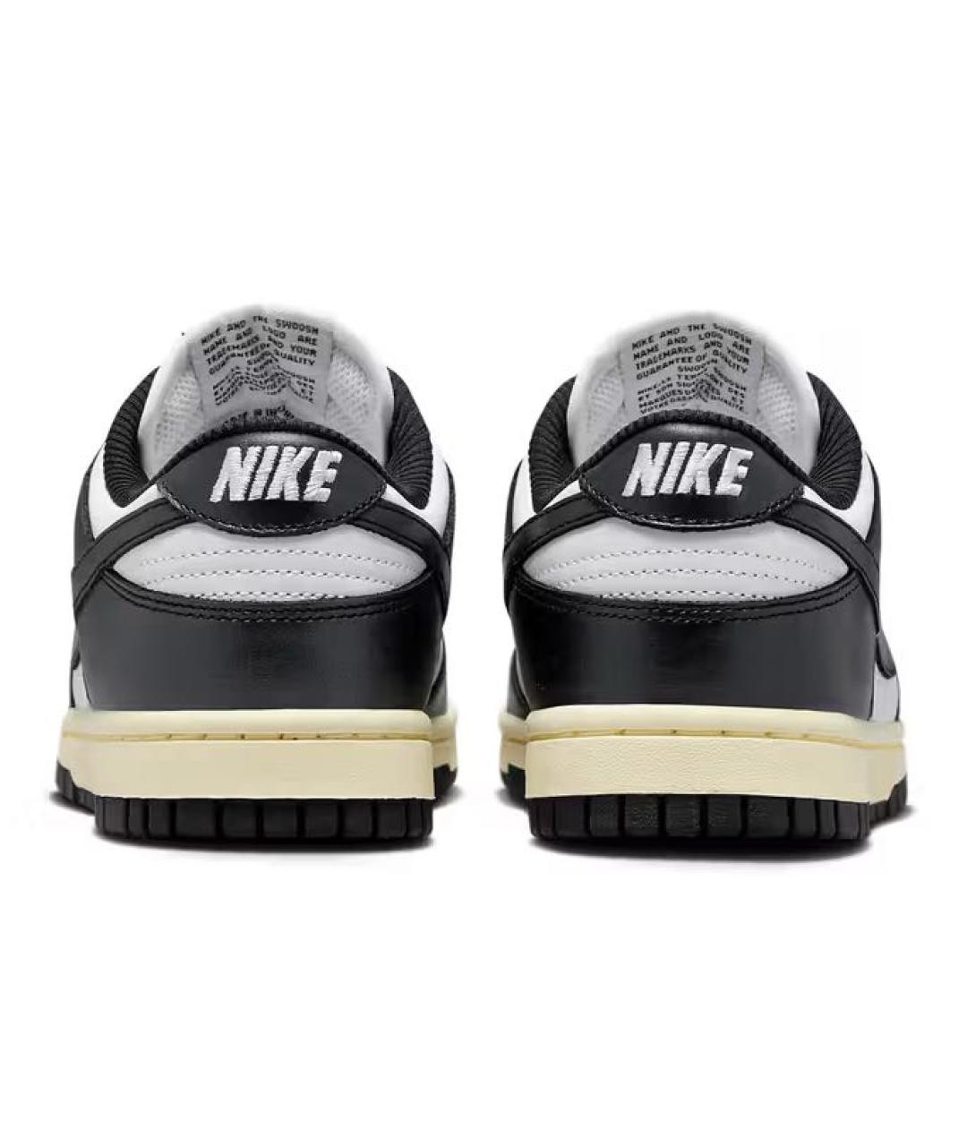 NIKE Черные кожаные кроссовки, фото 3