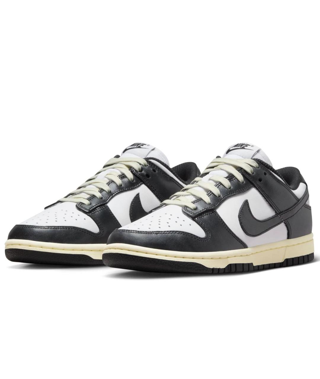 NIKE Черные кожаные кроссовки, фото 6