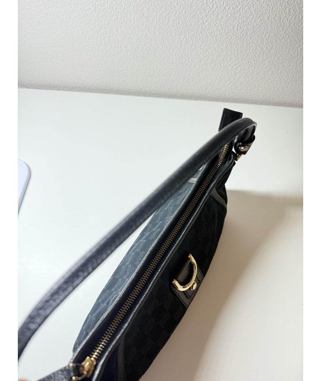 GUCCI Черная сумка с короткими ручками, фото 4