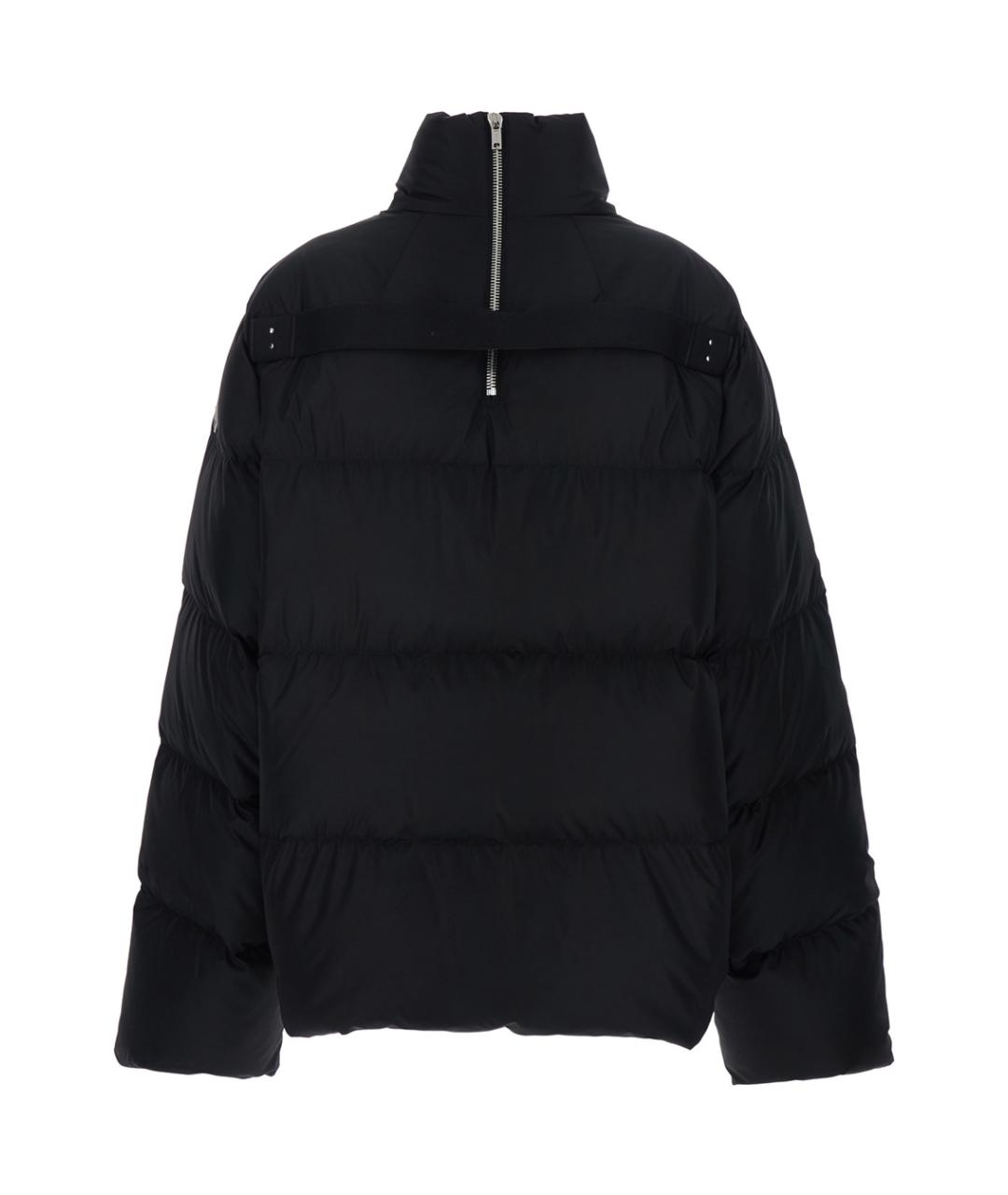 RICK OWENS Черный полиэстеровый пуховик, фото 2