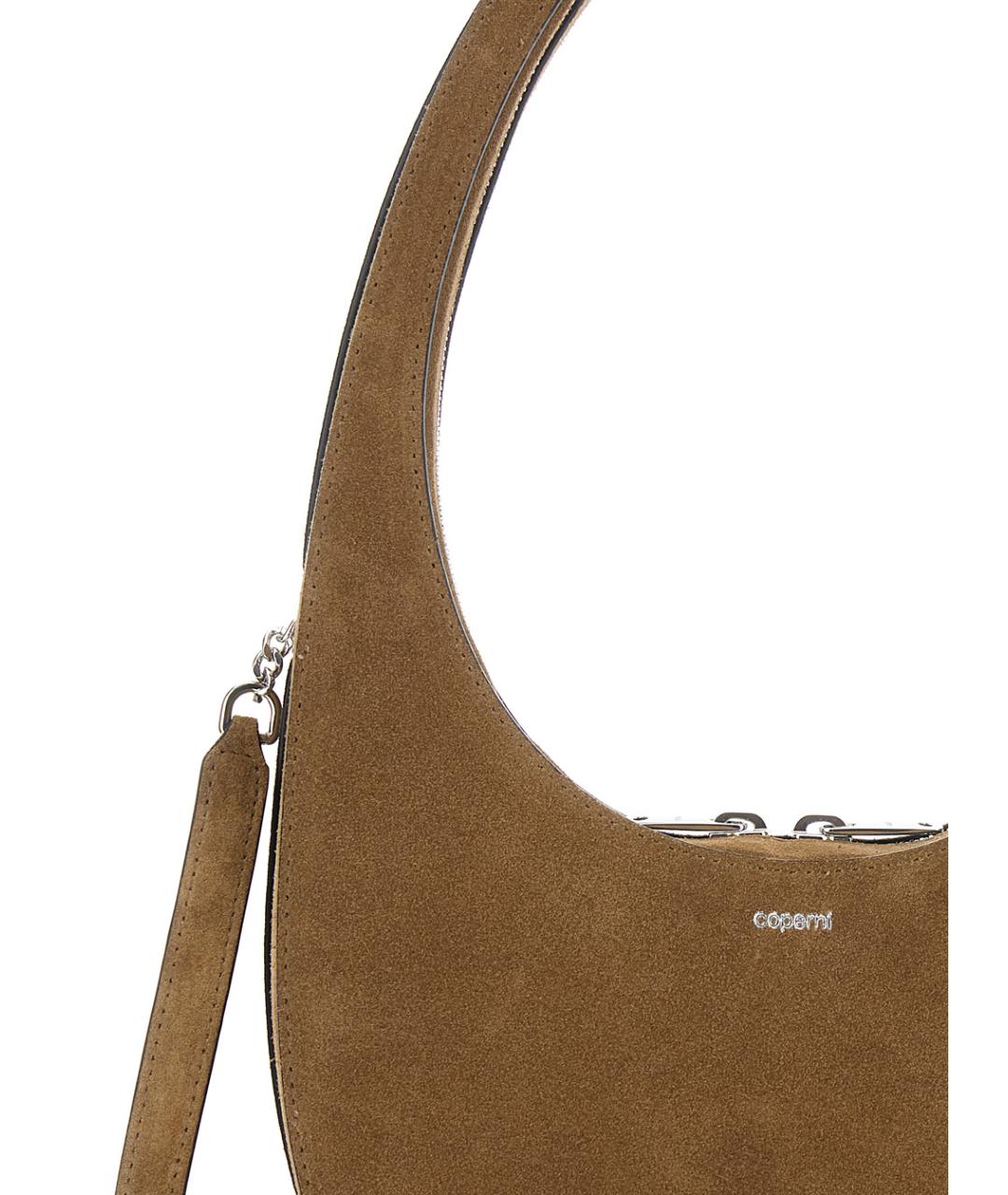 COPERNI Коричневая кожаная сумка через плечо, фото 3