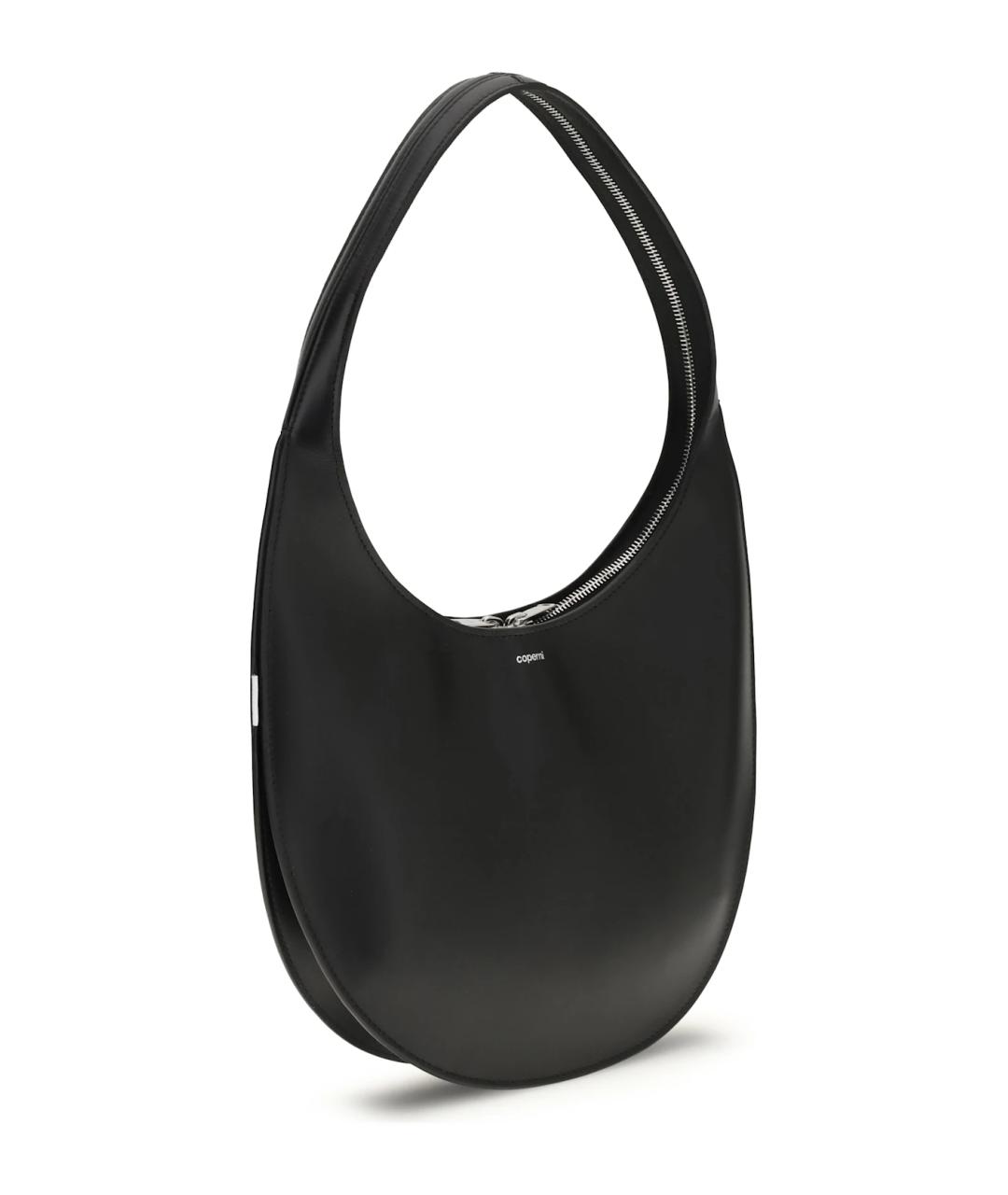 COPERNI Черная кожаная сумка через плечо, фото 2