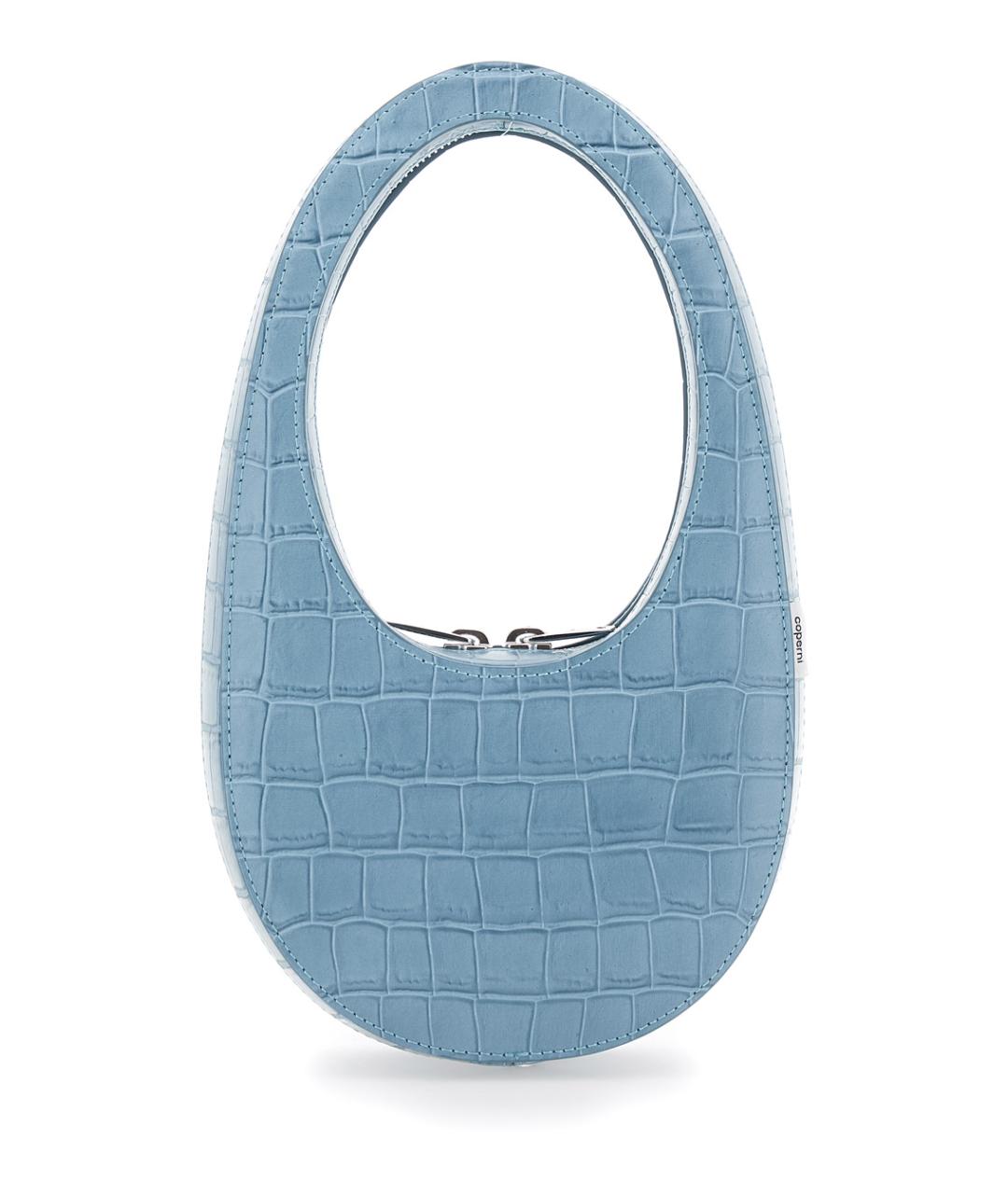 COPERNI Голубая кожаная сумка через плечо, фото 2