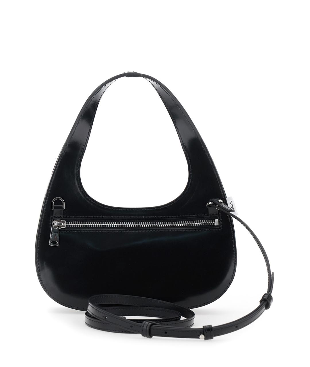 COPERNI Черная кожаная сумка через плечо, фото 2