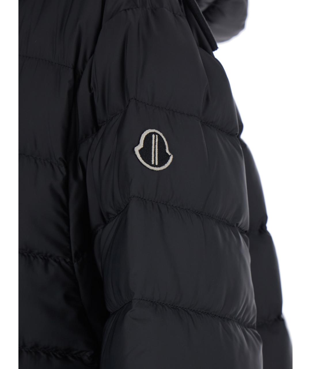RICK OWENS Черный полиэстеровый пуховик, фото 3