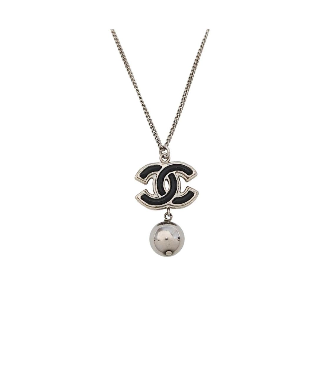 CHANEL Черная подвеска, фото 6
