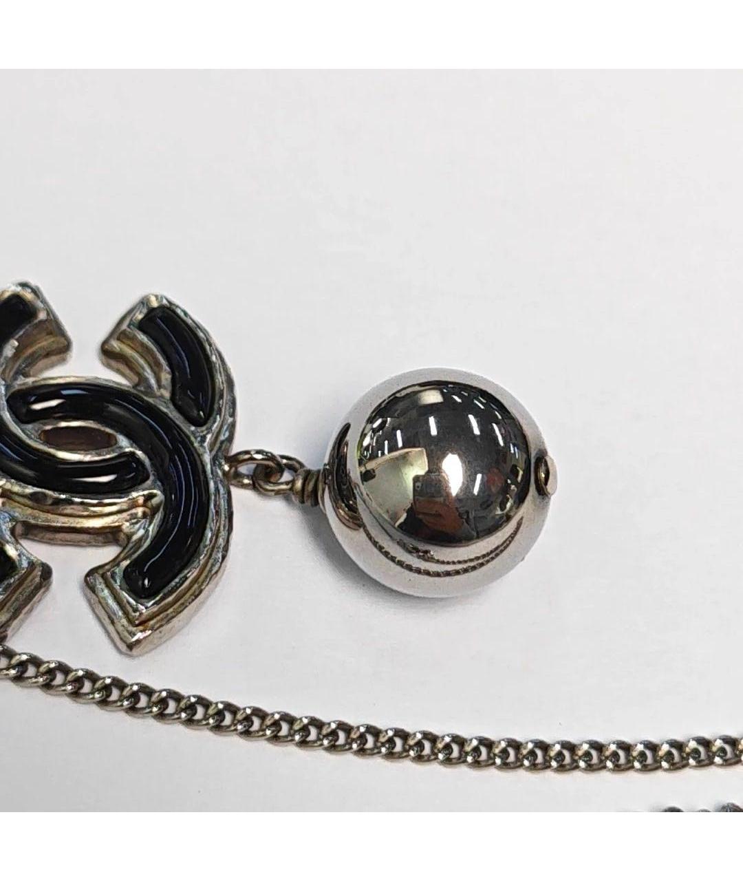 CHANEL Черная подвеска, фото 5