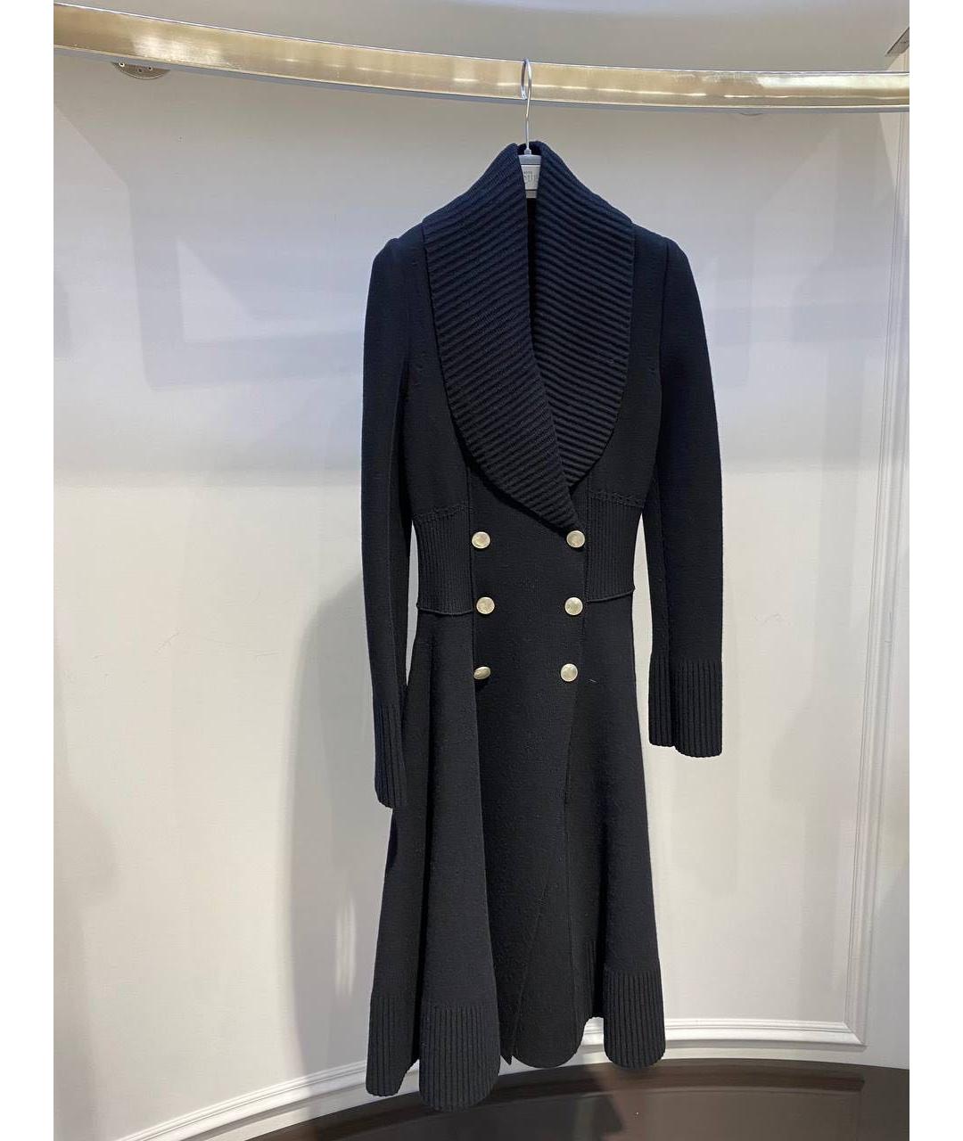 ALEXANDER MCQUEEN Черное пальто, фото 3