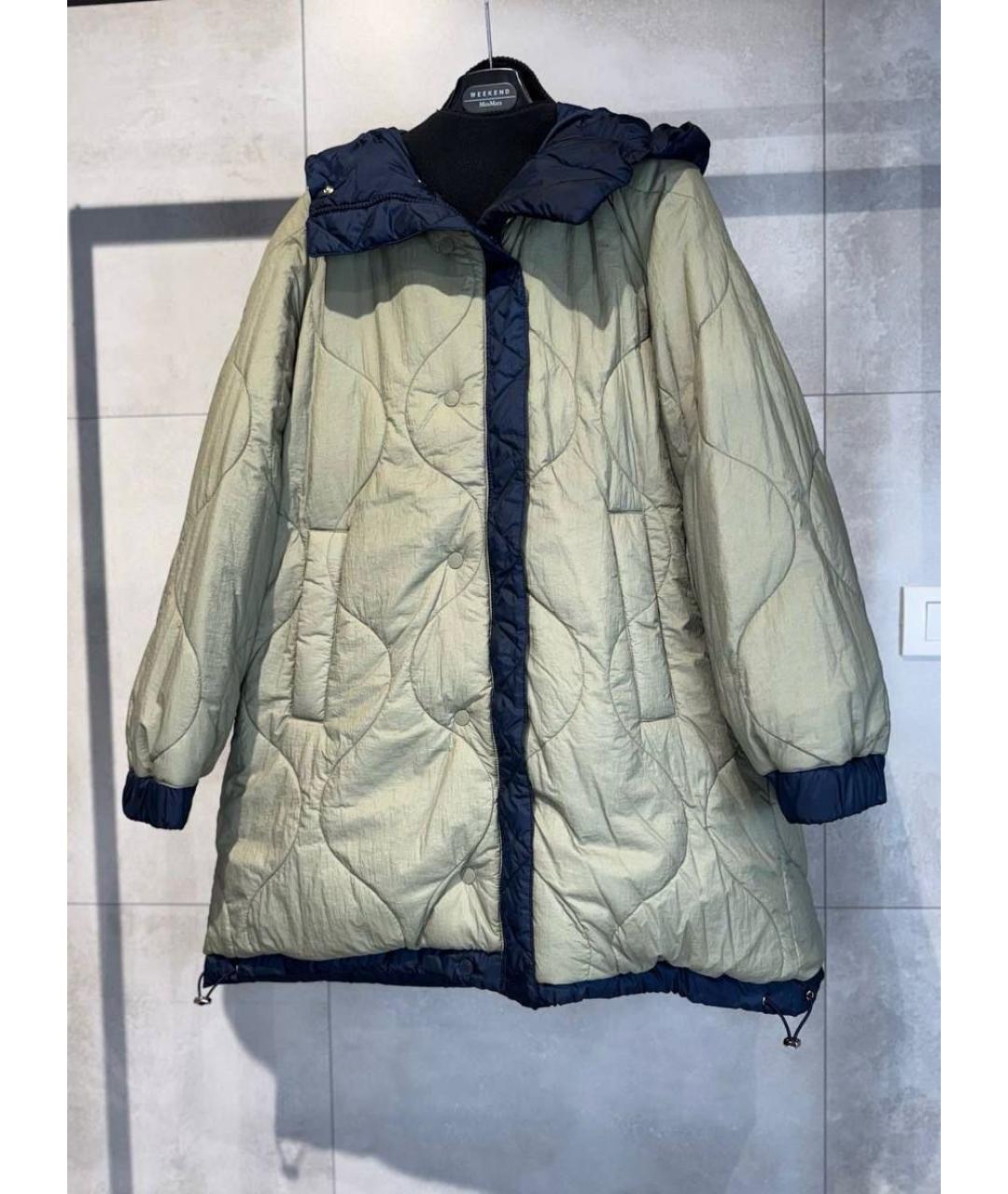 WEEKEND MAX MARA Темно-синяя парка, фото 8