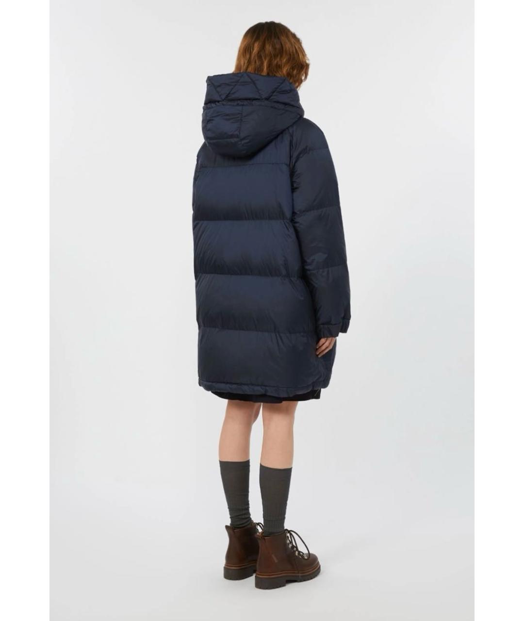 WEEKEND MAX MARA Темно-синяя парка, фото 2