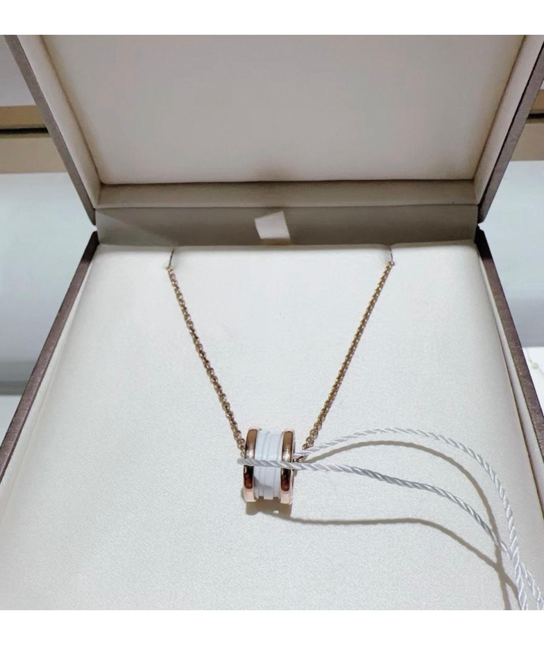 BVLGARI Золотое колье из розового золота, фото 2