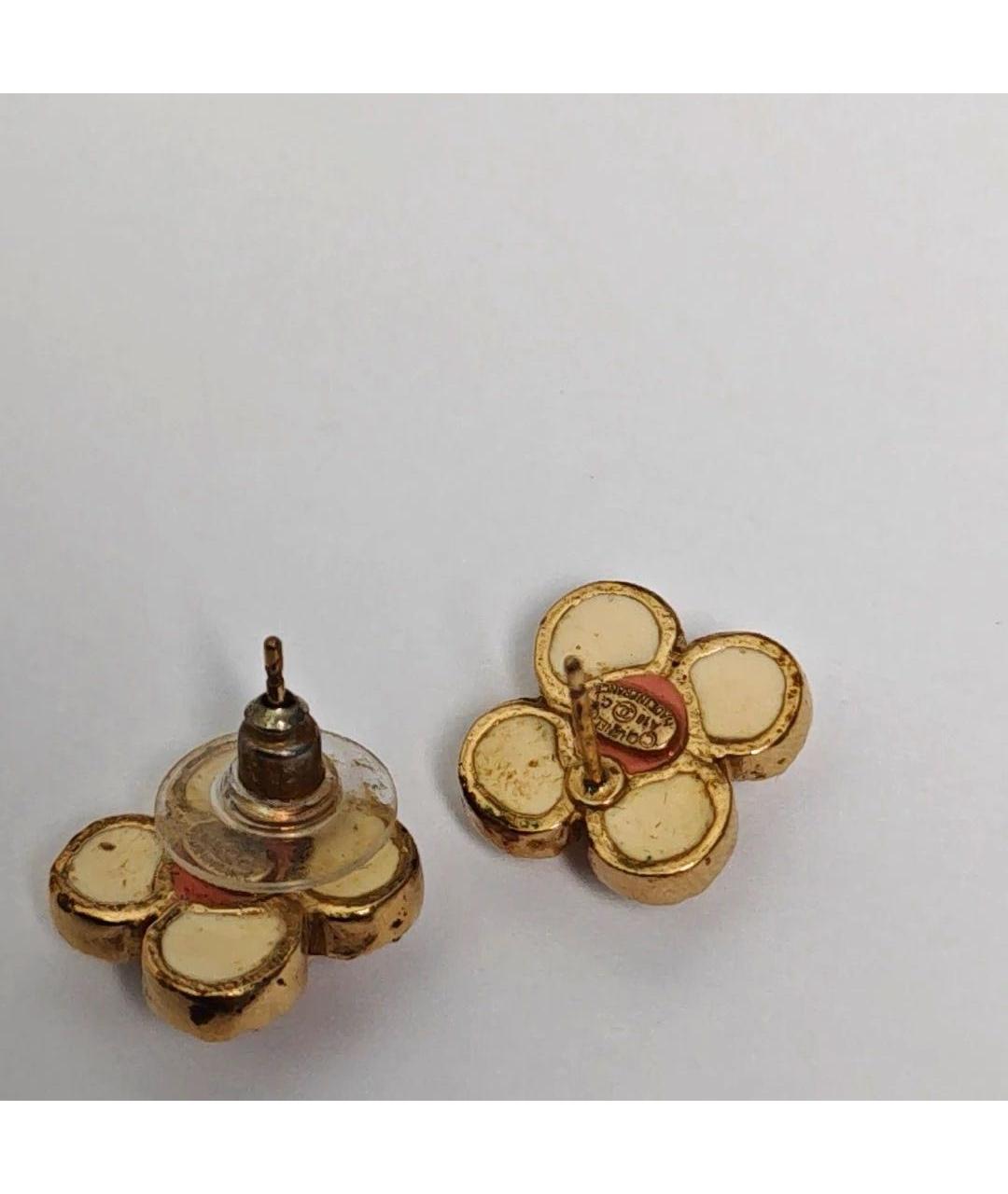 CHANEL Розовые серьги, фото 5