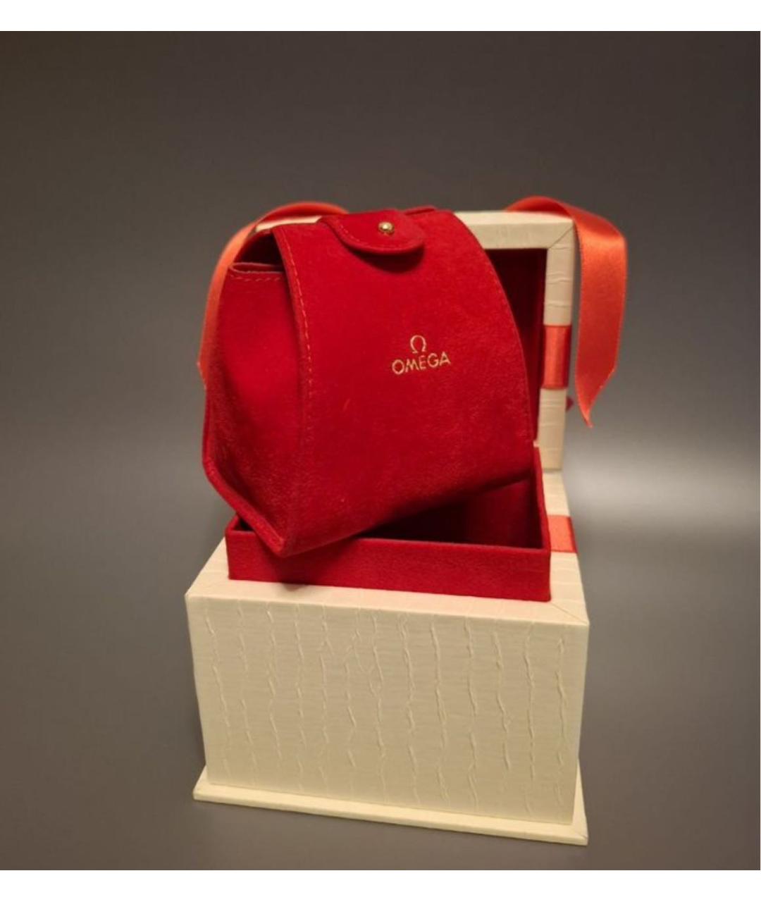 OMEGA Серебряные металлические часы, фото 5