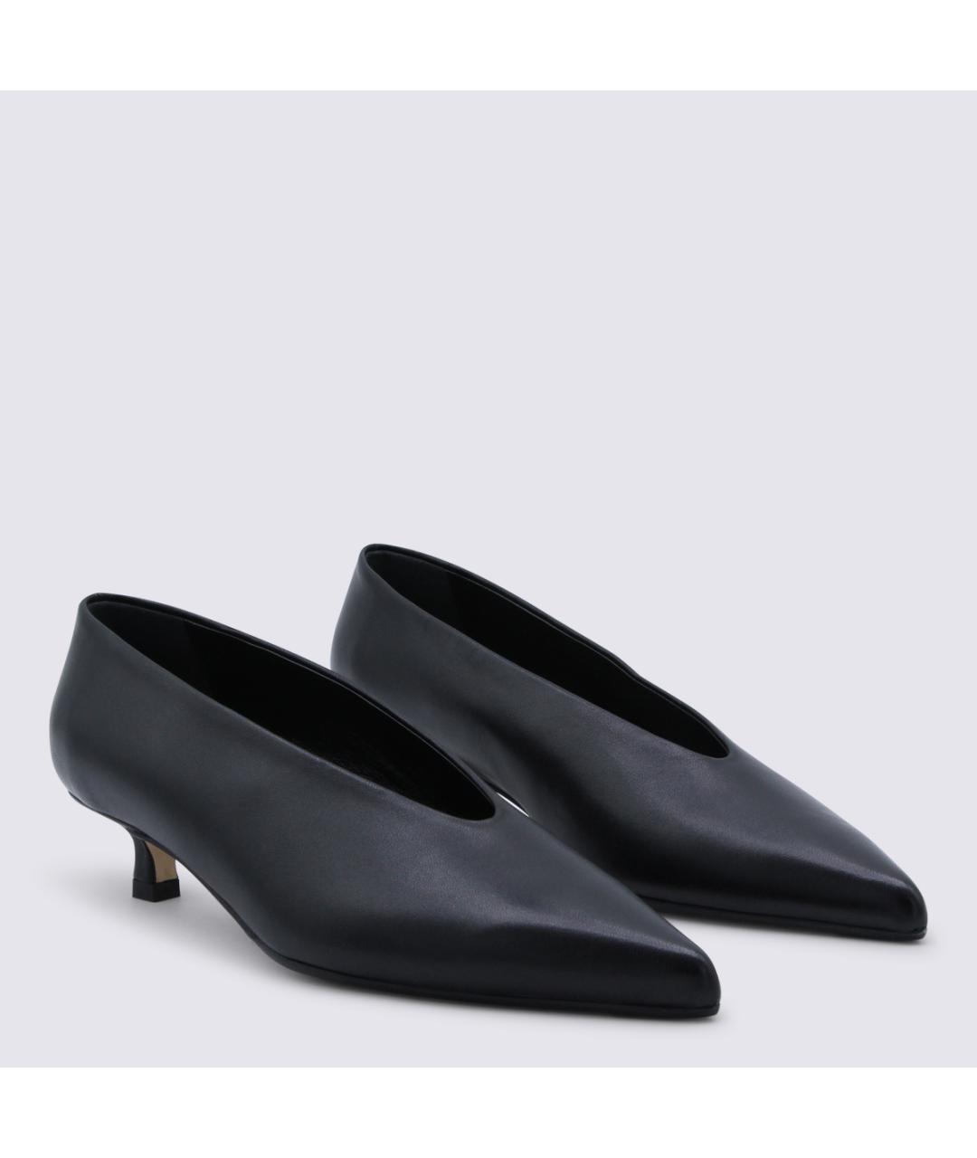 AEYDE Черные кожаные туфли, фото 2