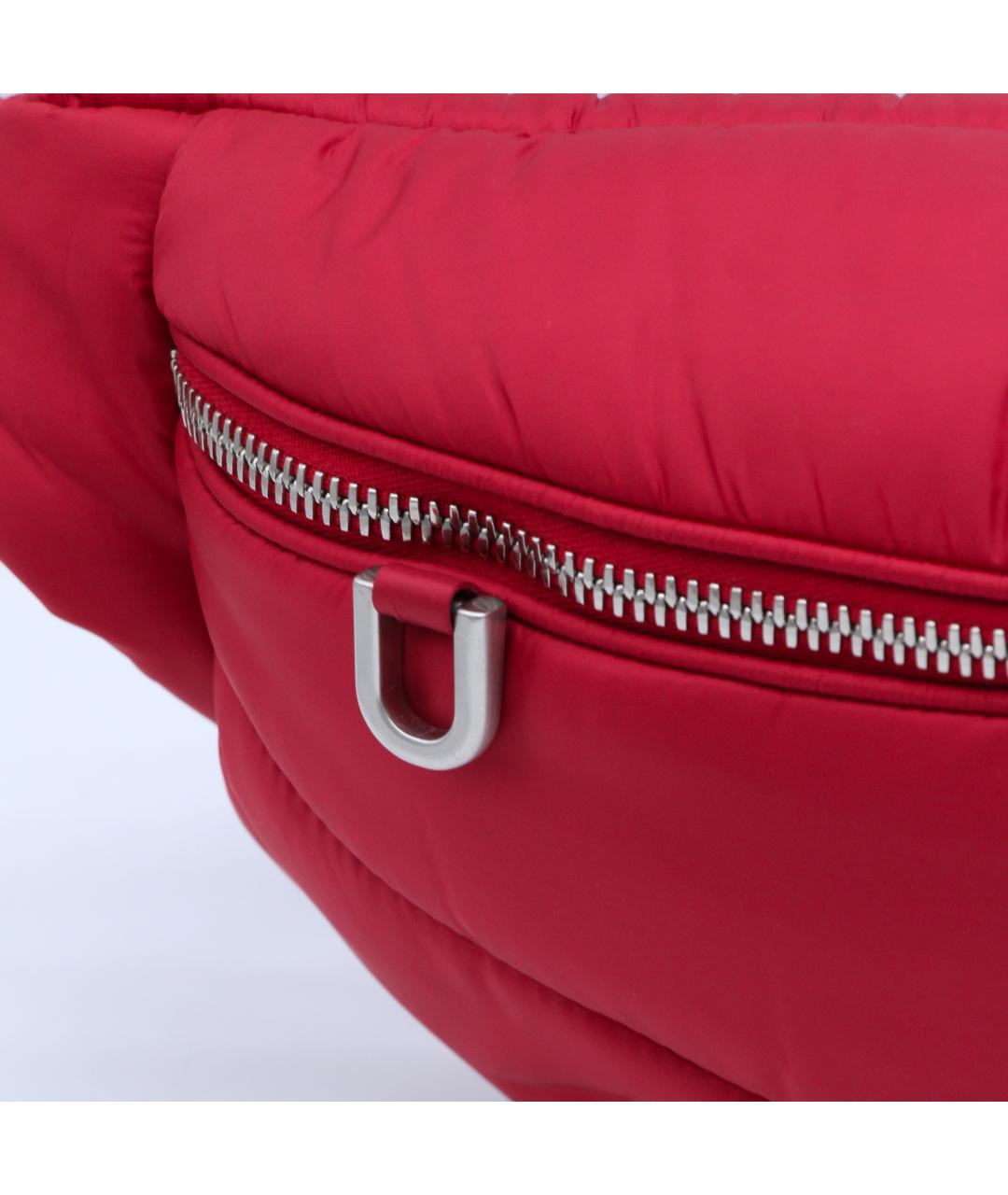 MONCLER Красная поясная сумка, фото 3