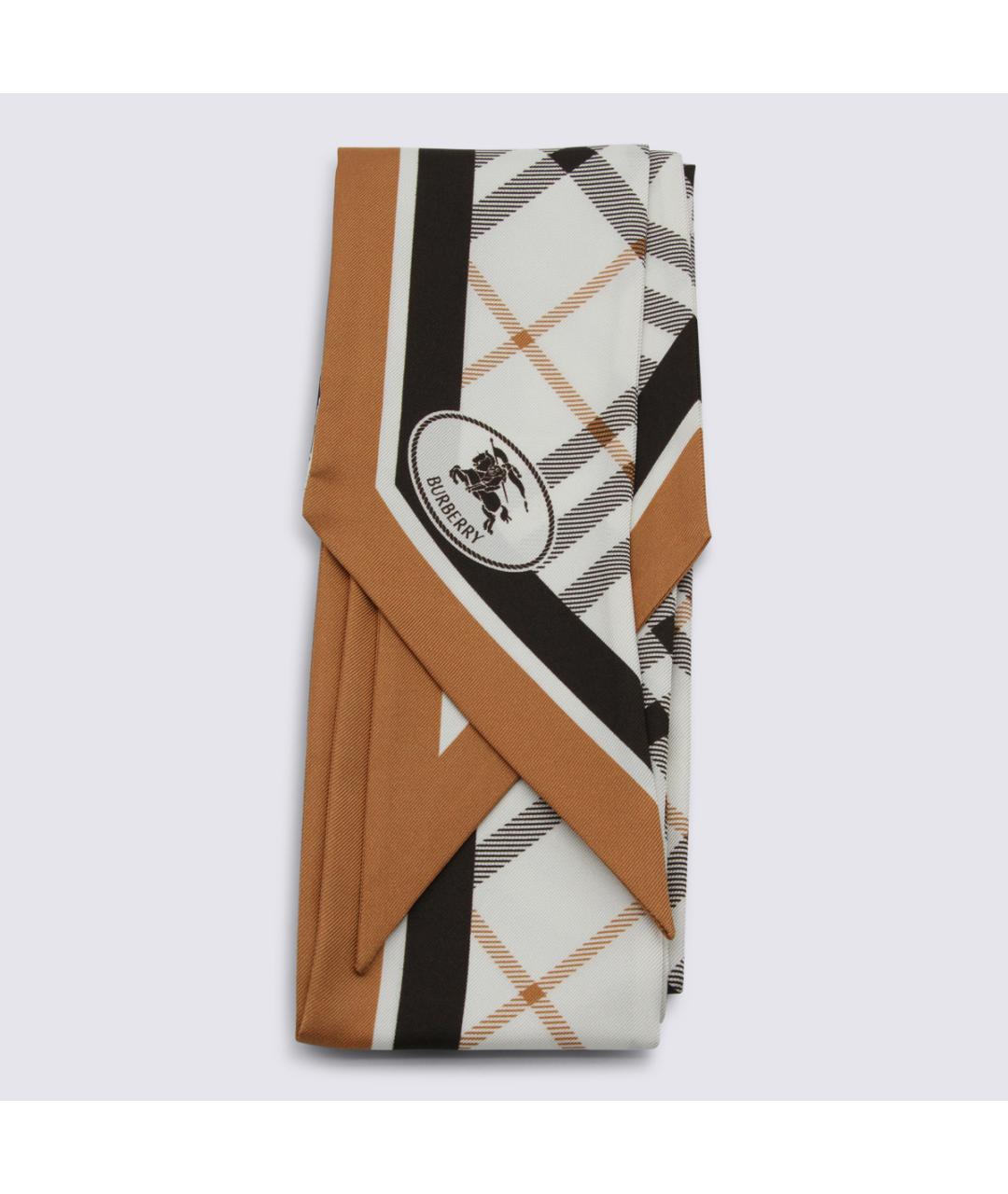 BURBERRY Мульти шелковый платок, фото 3