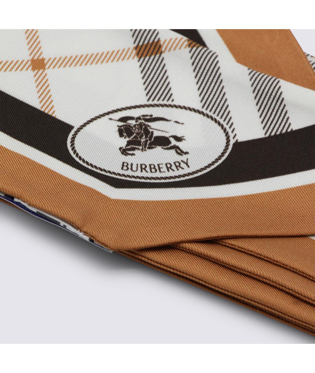 BURBERRY Мульти шелковый платок, фото 2